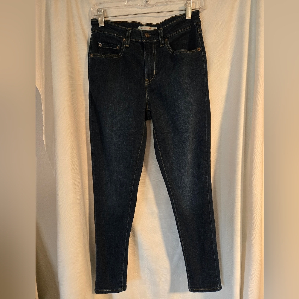Levi's Women's Midnight Blue High Rise Skinny Jeans
